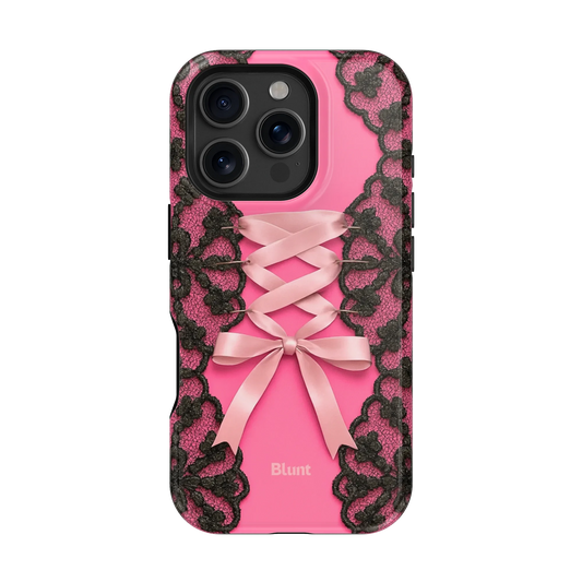 Pink Corset iPhone Case
