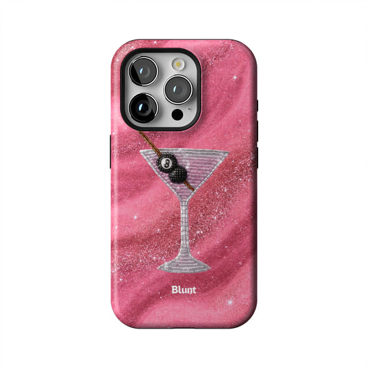 Pink-Happy-Hour-iphone-case-iPhone 15 Pro-1