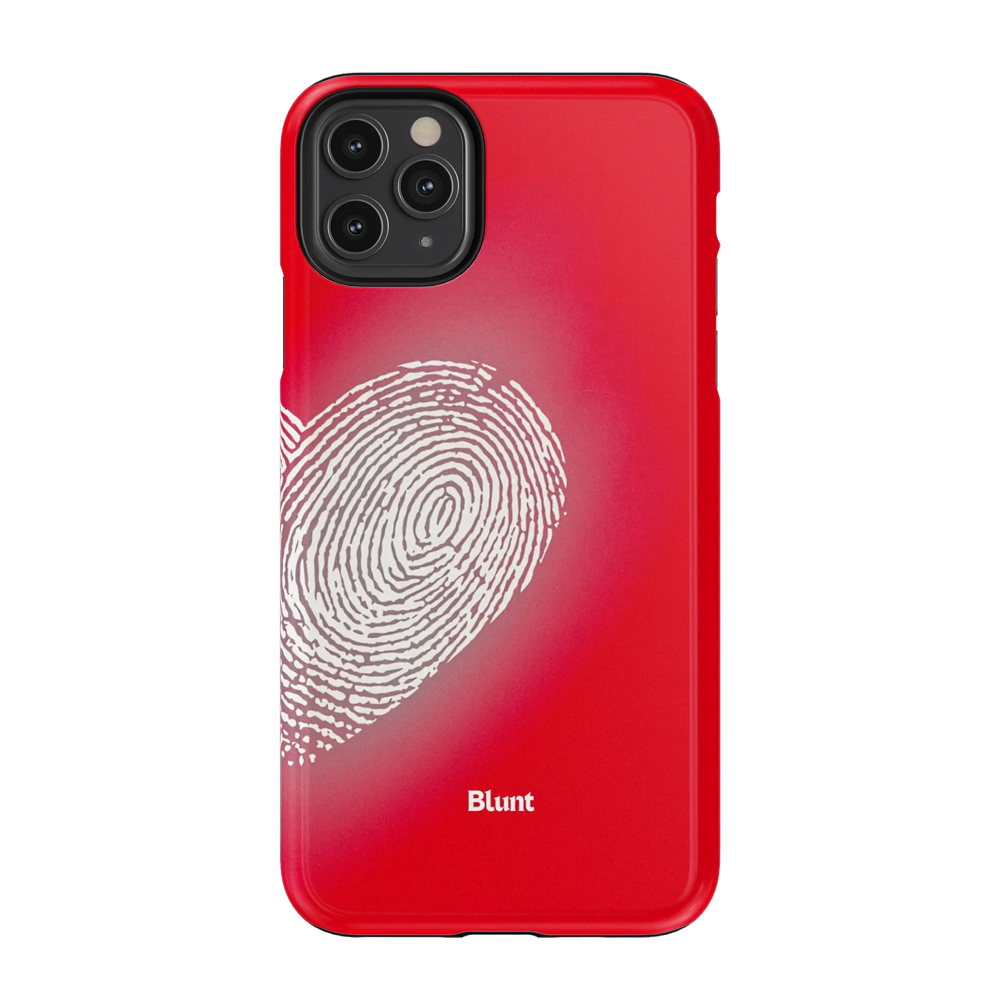 Heart Print Red iPhone Case