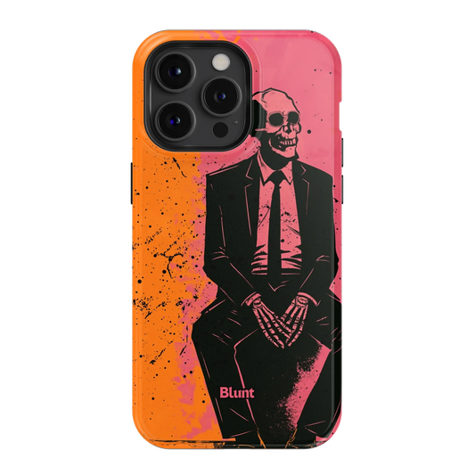 Suited for Death iPhone Case