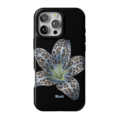 Blue-Leopard-Bloom-iphone-case-iPhone 16 Pro Max-1