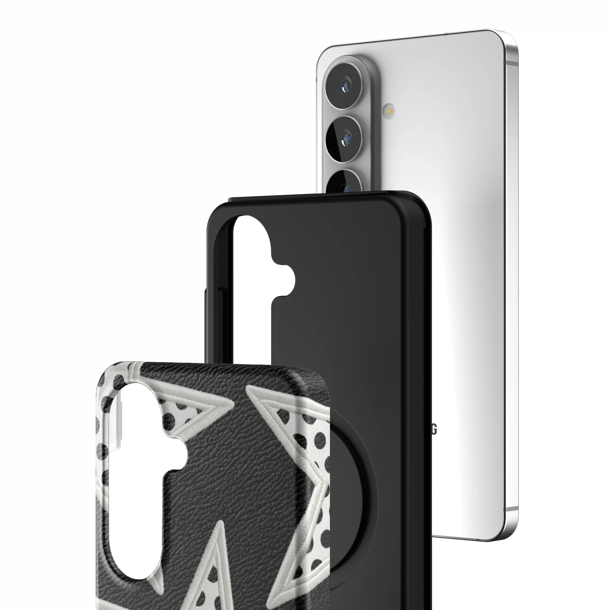 Noir-Polka-Star-samsung-case-Galaxy S26-3