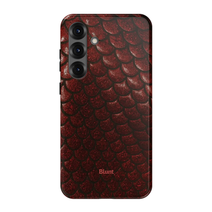 Crimson Depth Samsung Case
