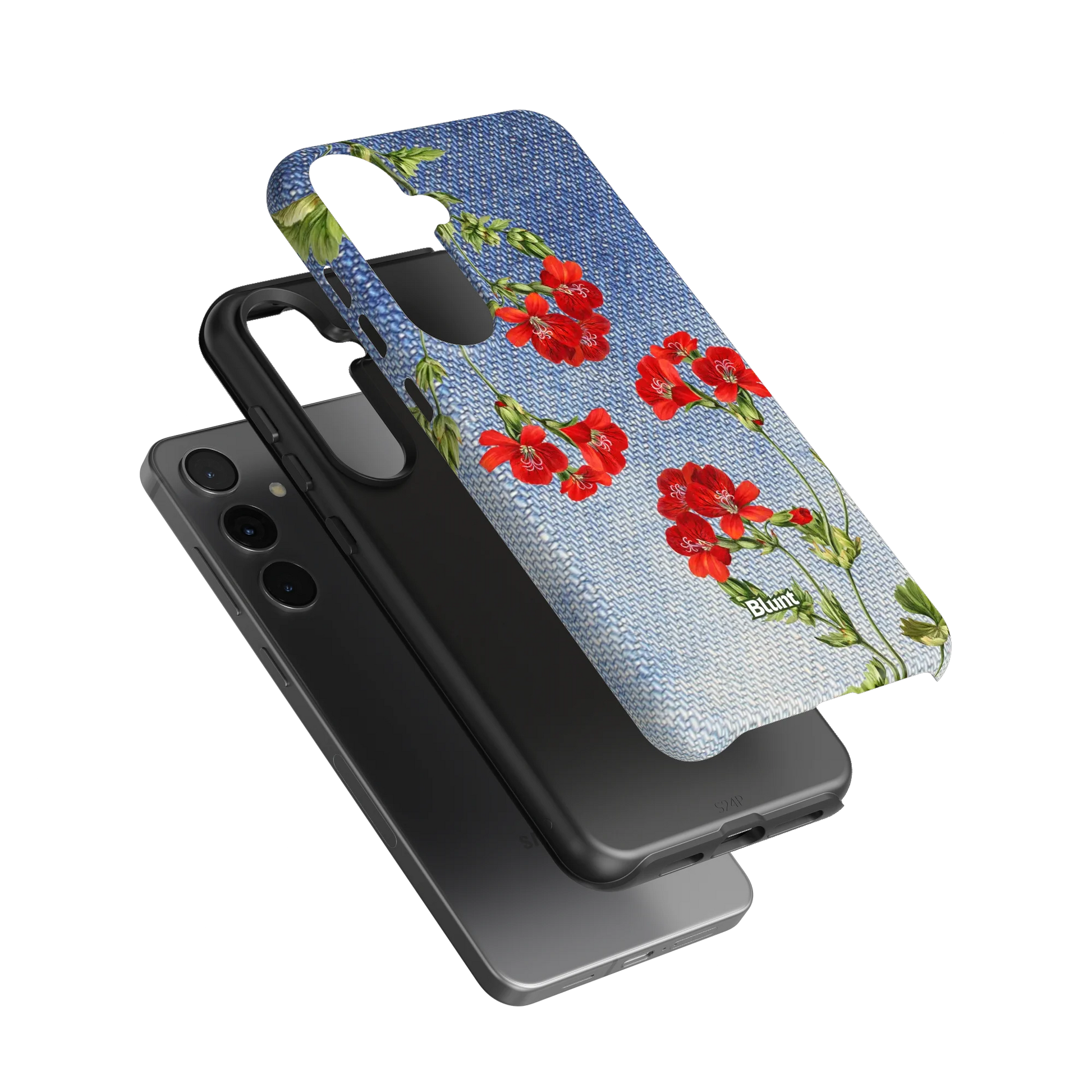 Denim-Posy-samsung-case-Galaxy S24 Plus-3