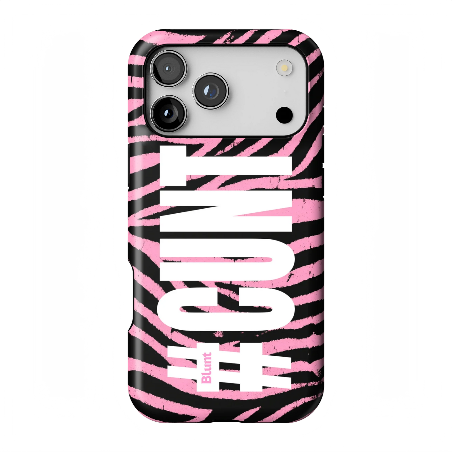 CXNT Pink Zebra iPhone Case