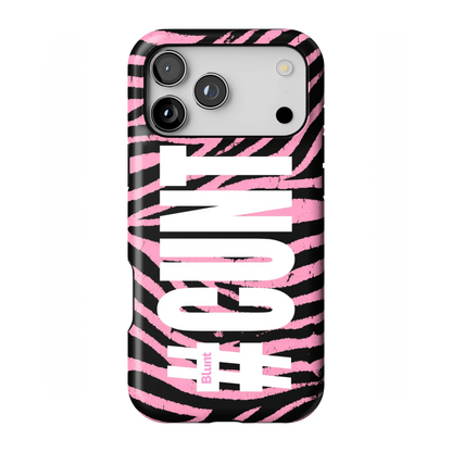 CXNT Pink Zebra iPhone Case