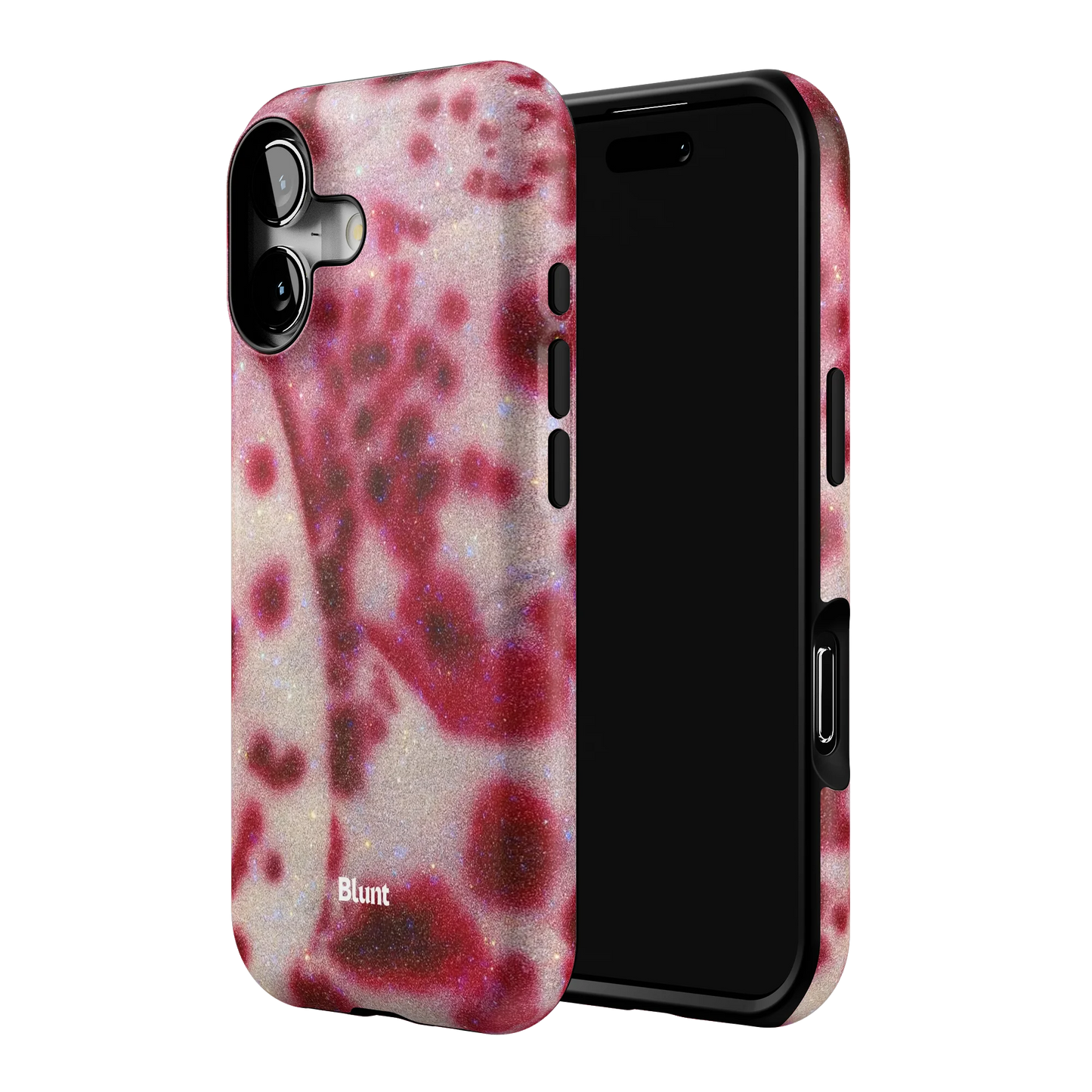 Crimson Veil iPhone Case