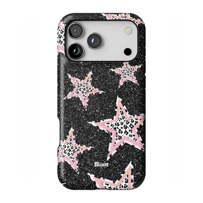 Pink Zebra Stars iPhone Case