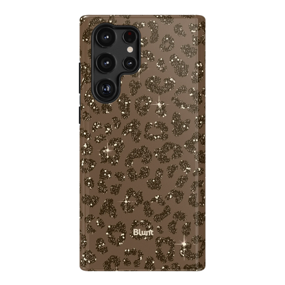Brown Cheetah Print Samsung Case