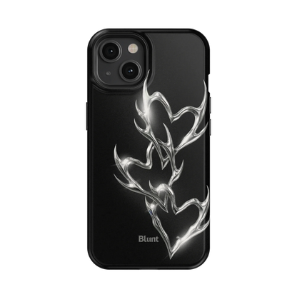Chrome Flame iPhone Case