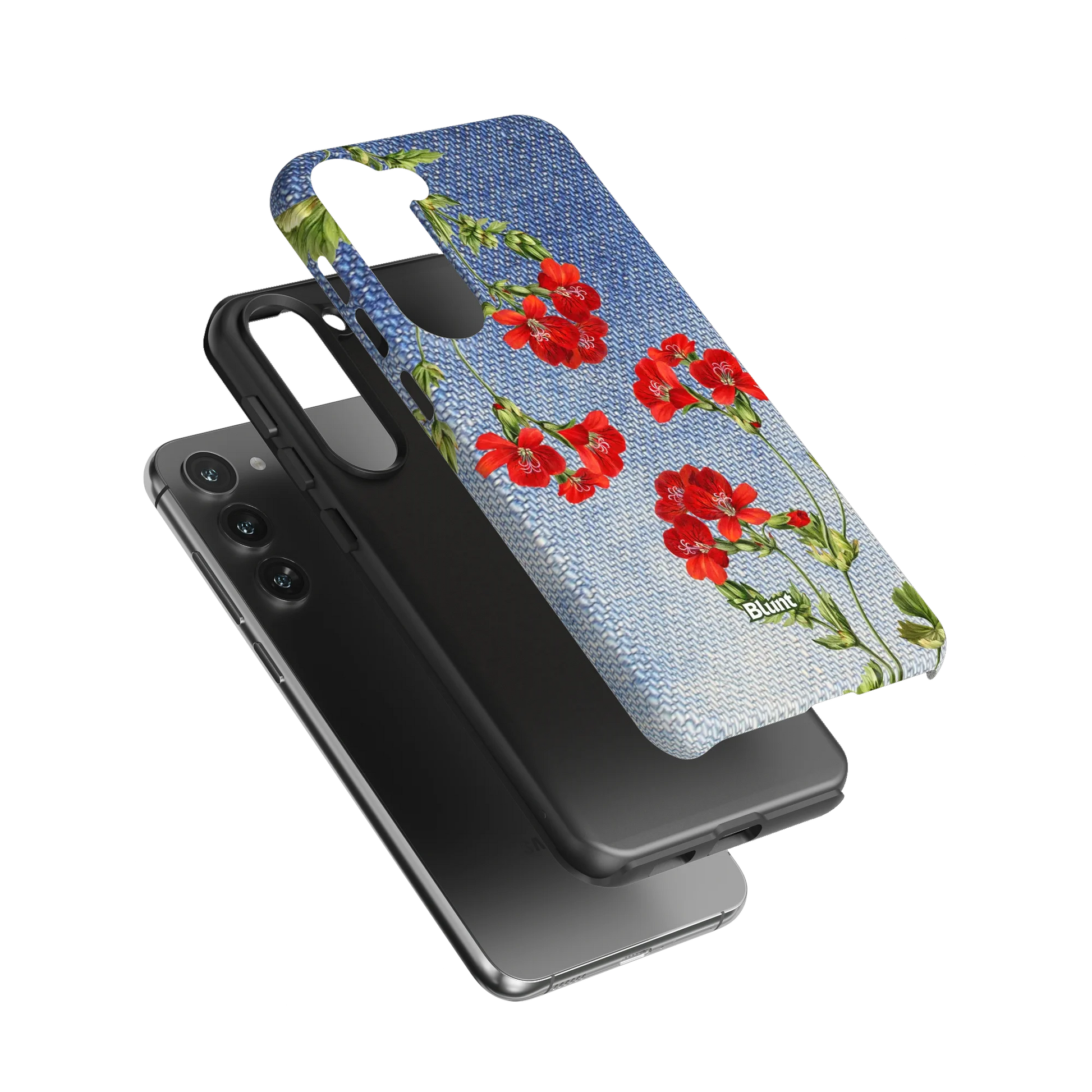 Denim-Posy-samsung-case-Galaxy S23 Plus-3