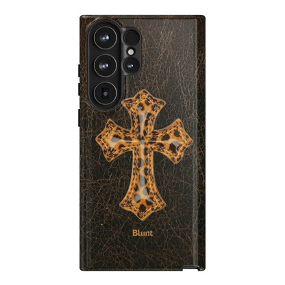 Golden Celine Samsung Case