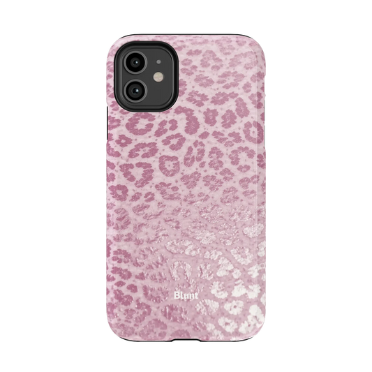 Vintage Rose Leopard iPhone Case