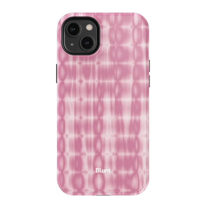 Pink Ripple iPhone Case