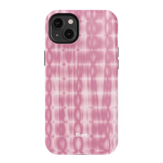 Pink Ripple iPhone Case