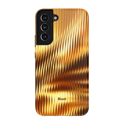 Golden Ripple Samsung Case