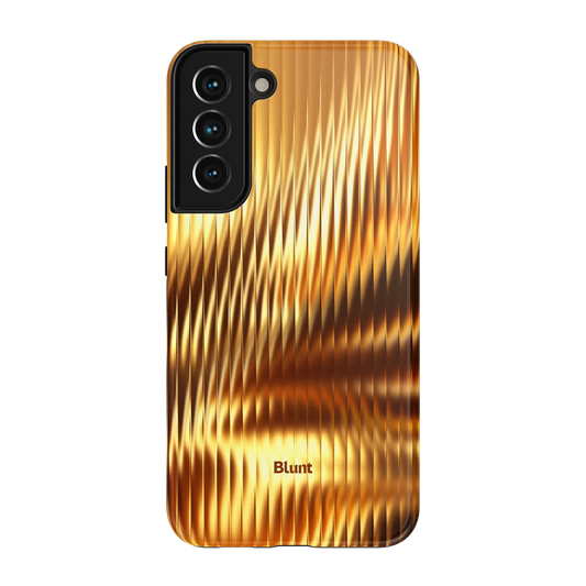 Golden Ripple Samsung Case