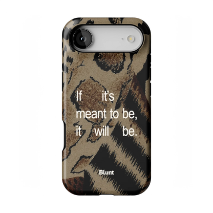 Meant To Be iPhone Case