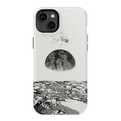 Static Moon iPhone Case