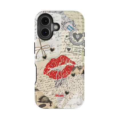 Vintage Kiss iPhone Case