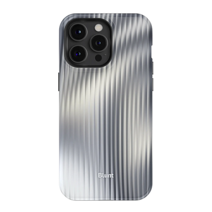 Silver Pulse iPhone Case