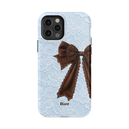 Bleu Bow iPhone Case