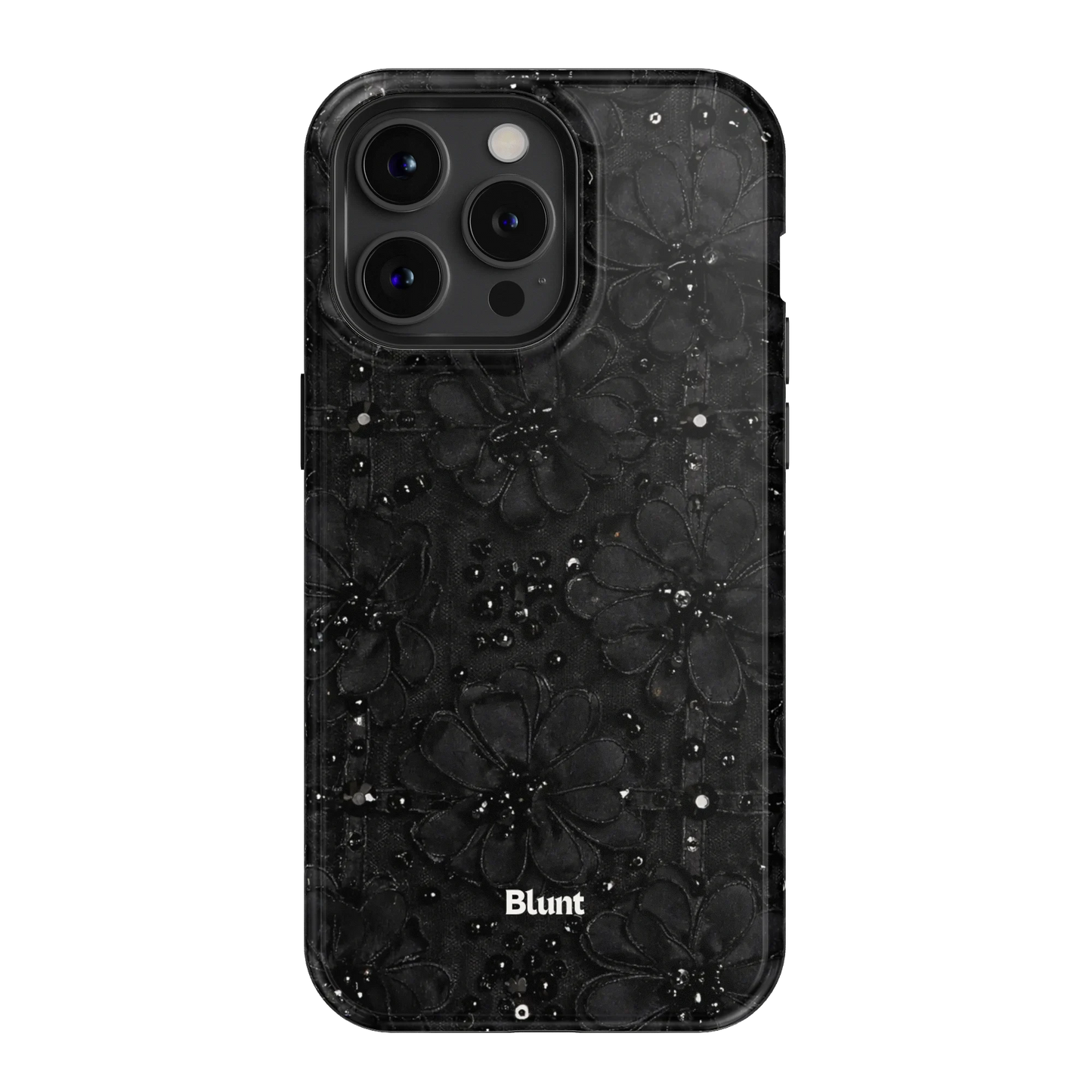 Noir Bloom iPhone Case