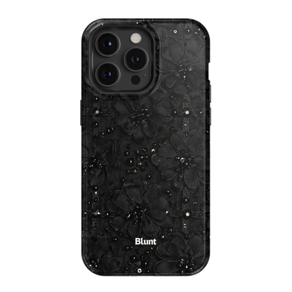 Noir Bloom iPhone Case