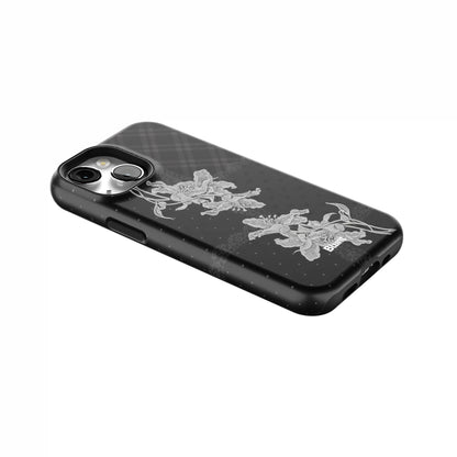 NOIR-PETALS-iphone-case-iPhone 13 Mini-2