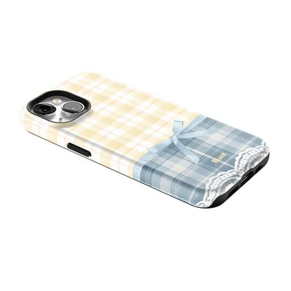 Blue-Lemonplaid-iphone-case-iPhone 15-2