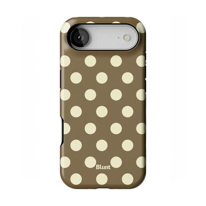 Toffee Cream Dot iPhone Case