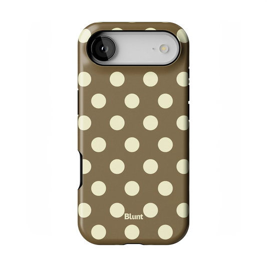 Toffee Cream Dot iPhone Case