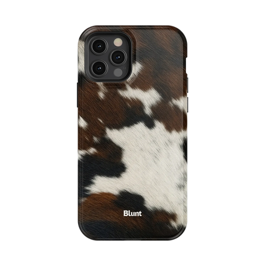 Chestnut Cowhide iPhone Case