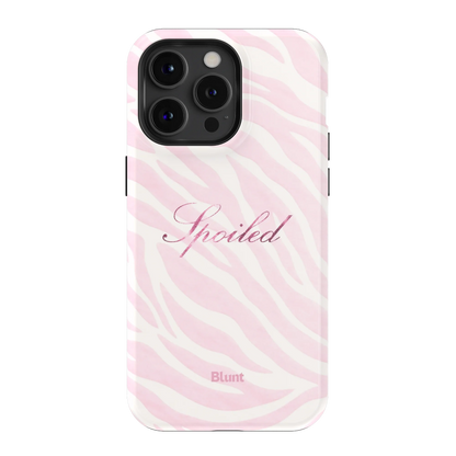 Spoiled Pink Zebra iPhone Case