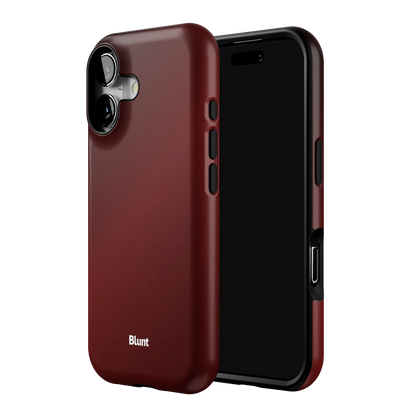 Oxblood iPhone Case