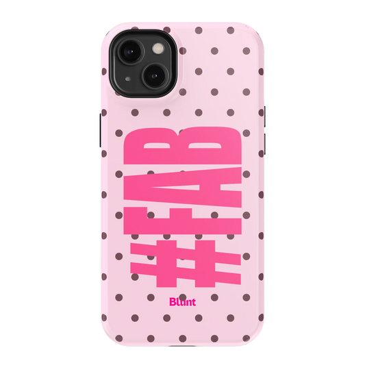 Pink Dot Fab iPhone Case