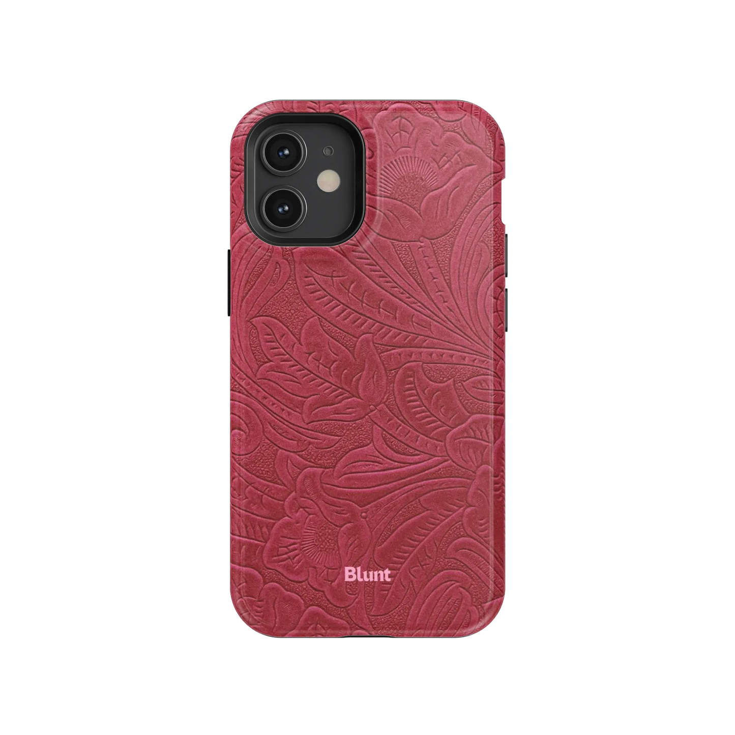 Mauve Leather iPhone Case