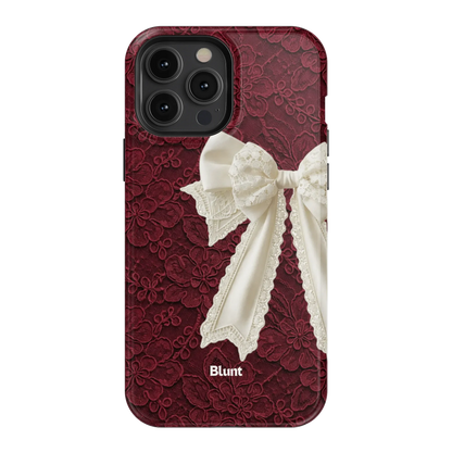 Velvet Bow iPhone Case