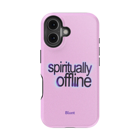 Spiritually Offline iPhone Case