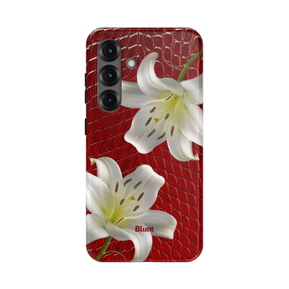 Crimson Lily Samsung Case