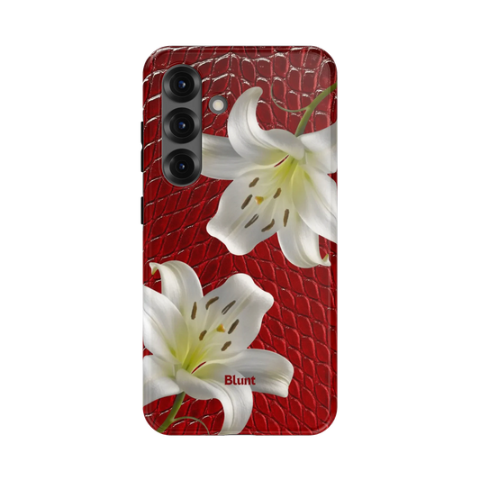 Crimson Lily Samsung Case
