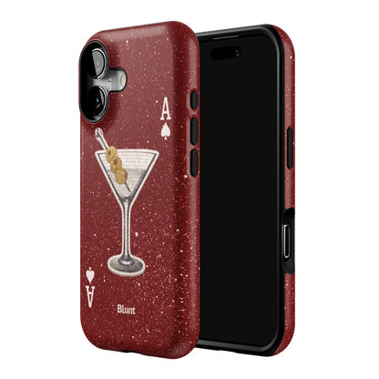 Red Dirty Martini iPhone Case