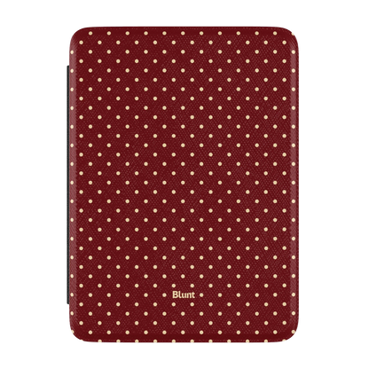 Burgundy-Dot-Kindle-kindle-case-Kindle Paperwhite/Colorsoft 7-1