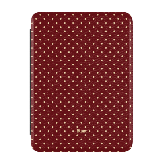 Burgundy-Dot-Kindle-kindle-case-Kindle Paperwhite/Colorsoft 7-1