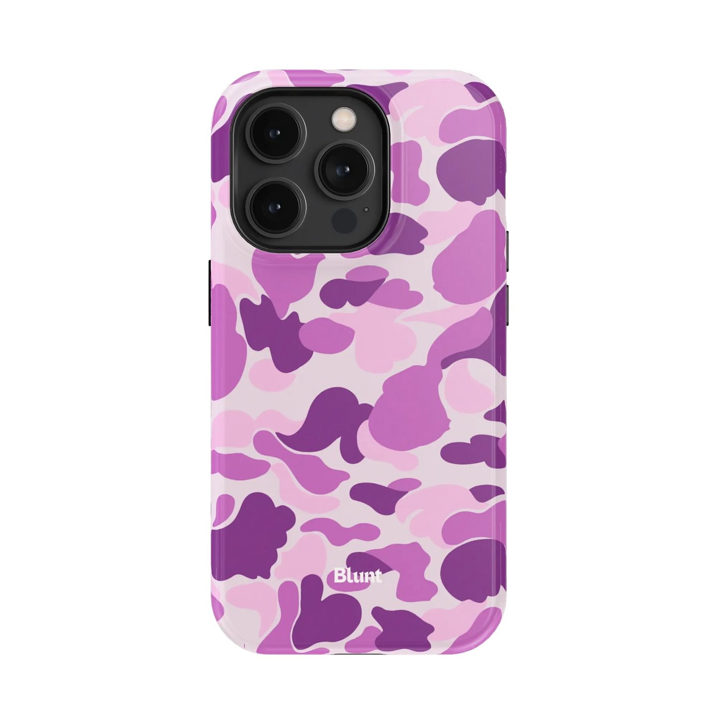 Purple Camo iPhone Case