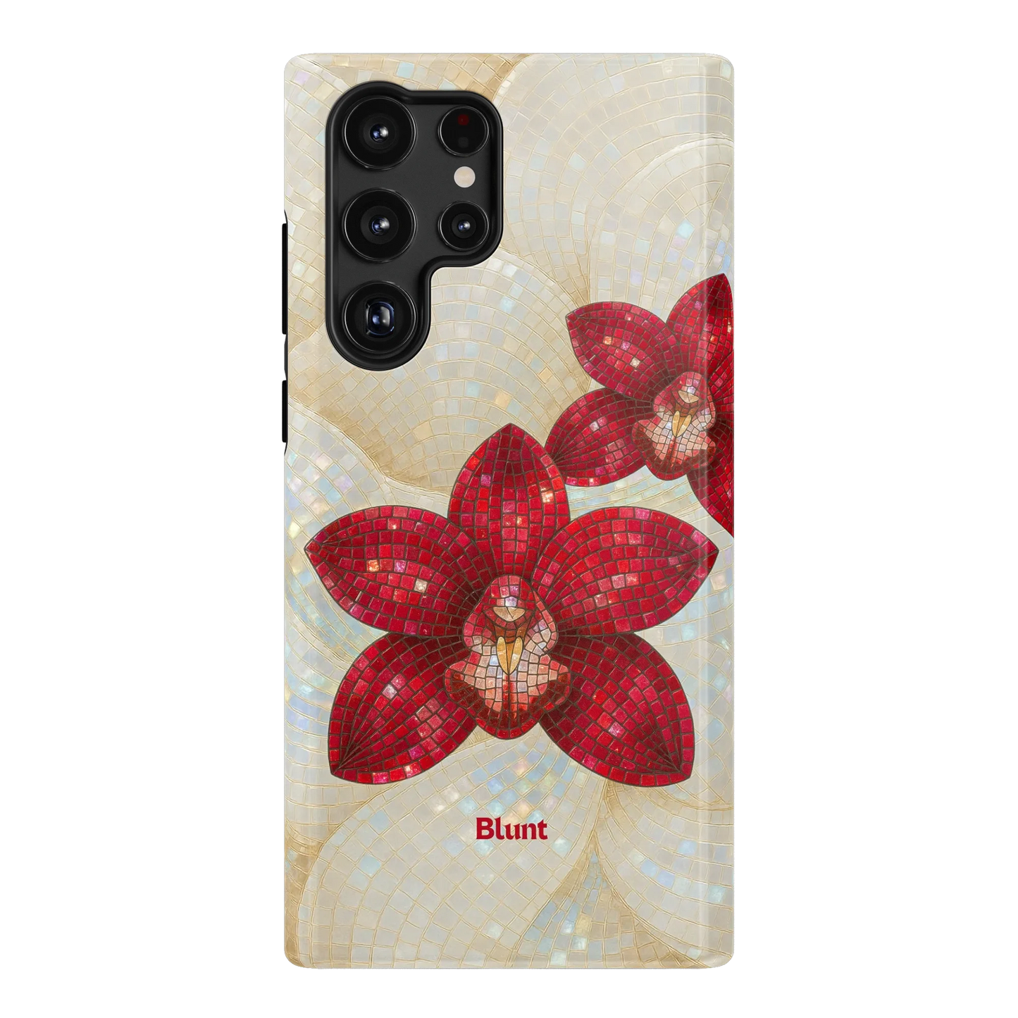 Crimson Orchid Samsung Case