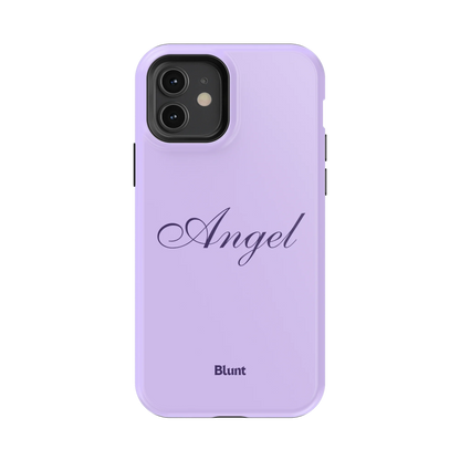 Purple Angel iPhone Case