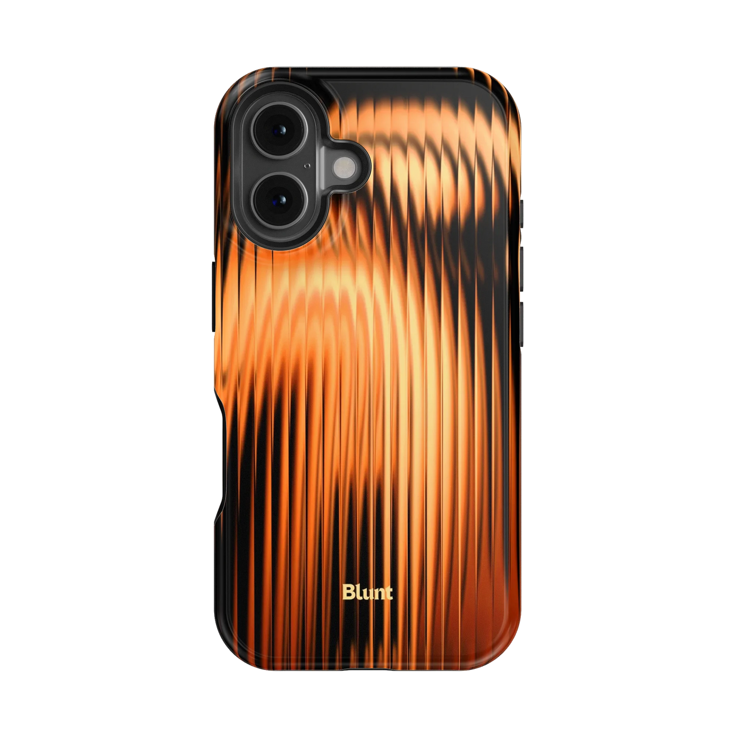 Copper Ripple iPhone Case