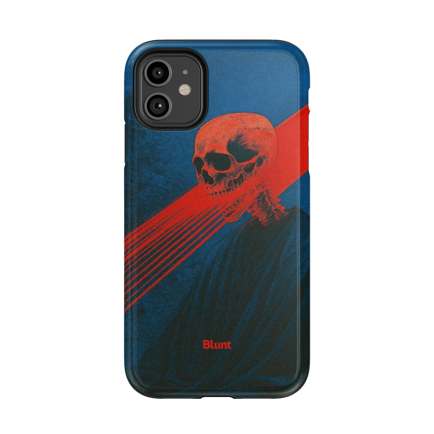 Crimson Slash iPhone Case
