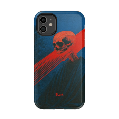 Crimson Slash iPhone Case